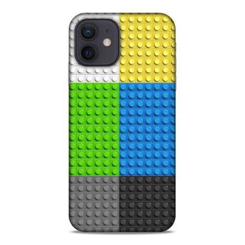 Lopard Apple iPhone 12 Uyumlu Kılıf BloX (10) Full Koruma Kılıfı Karışık Çok Renkli