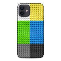 Lopard Apple iPhone 12 Uyumlu Kılıf BloX (10) Full Koruma Kılıfı Karışık Çok Renkli