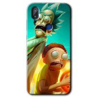 Vestel E5 Kılıf HD Desen Baskılı Arka Kapak - Rick Morty
