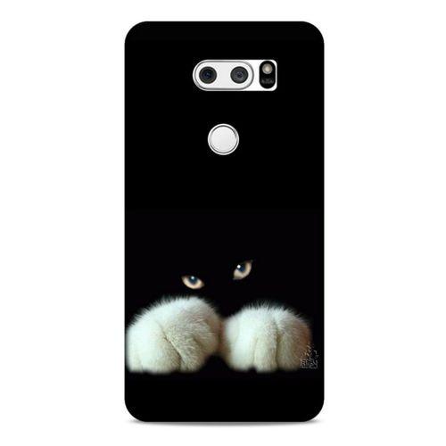 Lopard LG K50S Uyumlu Kılıf Kediler (50) Shockproof Kılıf Patiler