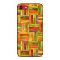 Lopard Apple iPhone SE 2020 Uyumlu Kılıf Wood'X (50) Shockproof Kılıf Desenli