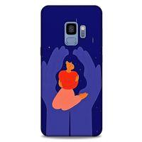 Samsung Galaxy S9 Kılıf Depresyon (7) Telefon Kılıfı Koyu Kahverengi