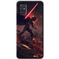 Samsung Galaxy A51 Kılıf HD Desen Baskılı Arka Kapak - Darh Vader Wars