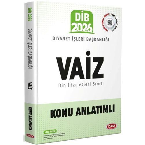 2026 Diyanet İşleri Başkanlığı Vaiz Konu Anlatımlı Data Yayınları