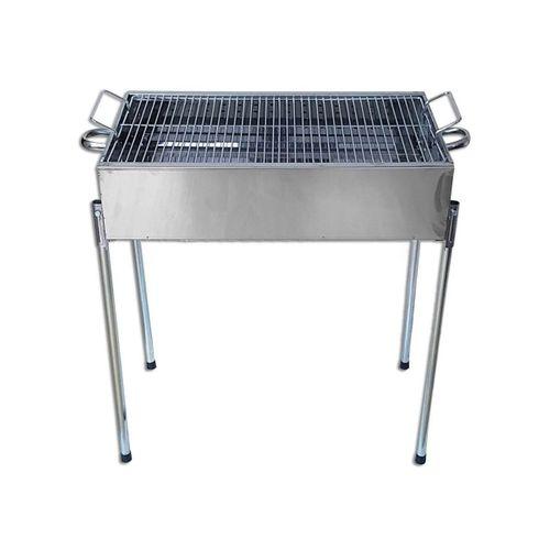 Paslanmaz Portatif Mangal 70 cm Ayaklı Standlı