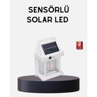 Solar Sensörlü Dış Mekan Lamba 3 Işık Modlu Ve Ip65 Dayanıklı