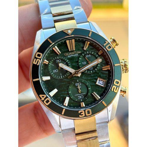 Quantum Sapphire Cam İtalyan Bileklikli 10 Atm Suya Dayanıklı 2 Yıl Garantili Erkek Kol Saati 99.270