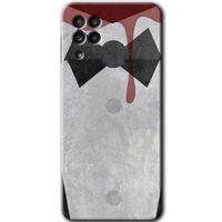 Potkal Hediye Fabrikası Samsung Galaxy M32 Kılıf HD Desen Baskılı Arka Kapak - Gentleman Blood