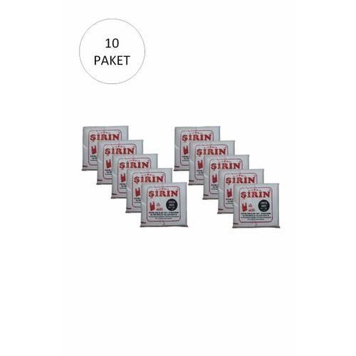 Beyaz Kalın Atlet Poşet Orta Boy 28x50 Cm 1 Kg 10 Paket (Takriben 750 Adet)