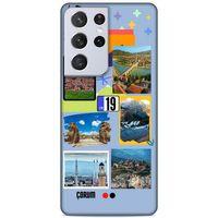 Lopard Samsung Galaxy S21 Ultra Uyumlu Kılıf Şehirli ※ (19) Çorum Kılıfları