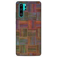Lopard Huawei P30 Pro Uyumlu Kılıf Wood'X (48) Bumper Kılıf Desenli