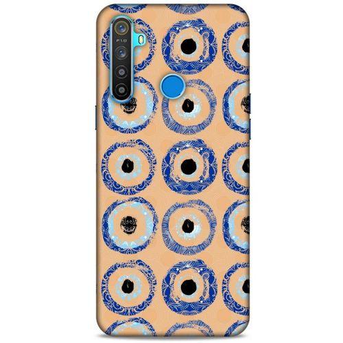 Nazarium (43) Desenli Silikon Kapak Oppo Realme 5i Kılıf