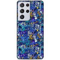 Lopard Samsung Galaxy S21 Ultra Uyumlu Kılıf Graffitix (2) Kabı