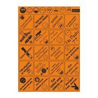 SEVGENT A4 Sticker 011 Tek Paket Çoklu