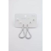 Çoklu Set Küpe - Gümüş