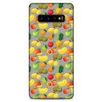 Frutix Meyve Mix 11 Samsung Galaxy S10 Plus Kılıf Desenli Silikon
