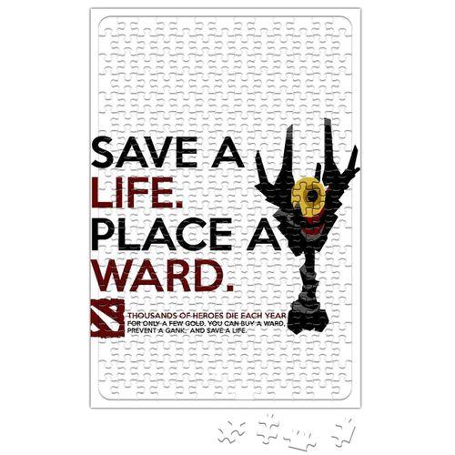 Dota 2 Art of Ward Puzzle 240 Parça Yapboz