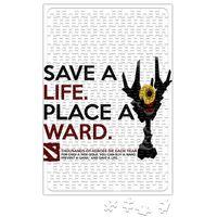 Dota 2 Art of Ward Puzzle 240 Parça Yapboz