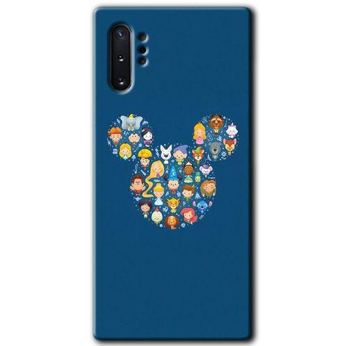 Potkal Hediye Fabrikası Samsung Galaxy Note 10 Plus HD Baskılı Kılıf + 9D Tam Ekran Koruyucu - Mickey