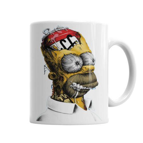 Homer Simpson Kupa Bardak Porselen