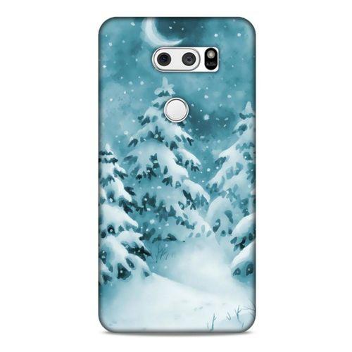 LG K40S Kılıf Snowix (36) Glitter Kılıf Beyaz Yeşil