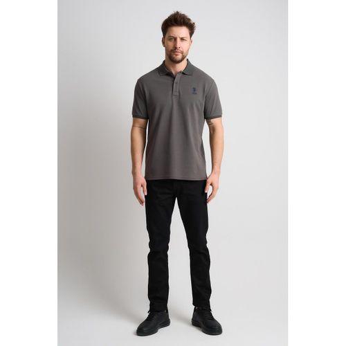 Polo Yaka Düğmeli T-shirt
