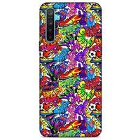 Graffitix (25) Desenli Silikon Kapak Oppo Realme 6i Kılıf