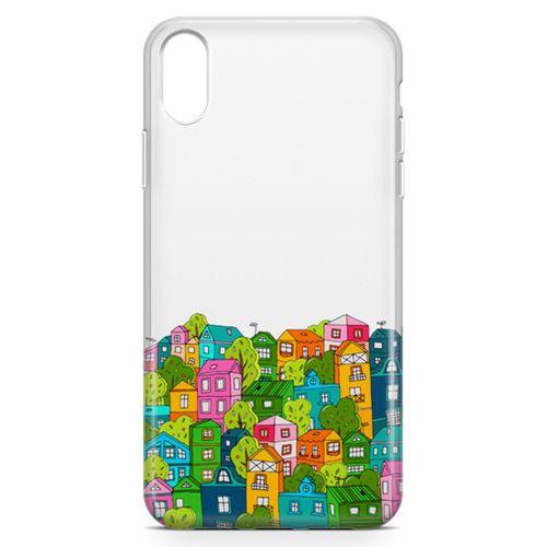Apple iPhone XR Kılıf Bizim Mahalle Arka Kapak Koruma Desenli Full Koruyucu