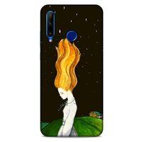 Huawei Y6P Kılıf Depresyon (1) Kılıfı Kahverengi Bordo