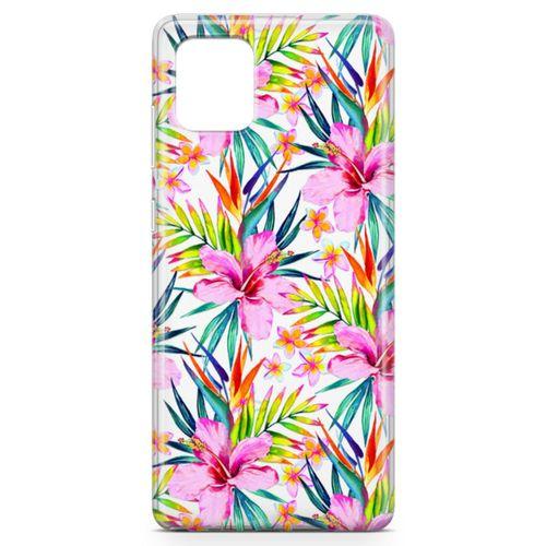 Samsung Galaxy A81 Kılıf Frangipani Arka Kapak Koruma Desenli Full Koruyucu