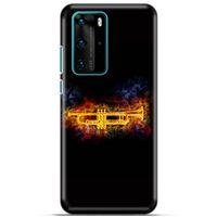 Lopard Huawei P40 Pro Uyumlu Kılıf FireX (37) Silicone Cover Saksafon