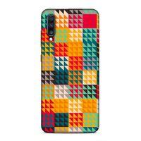 Samsung Galaxy A70 Uyumlu Kılıf Insomnia (19) Kılıfları Turuncu