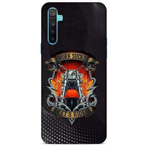 Realme 6i Uyumlu Kılıf Motorsiklet (8) Baskılı Kılıf Harley Davidson