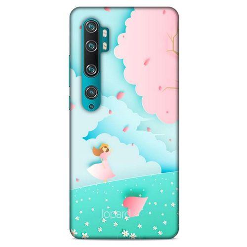 Xiaomi Mi Note 10 Kılıf Pastel Renkler (45) Liquid Air Kılıf Mavi Toz Pembe