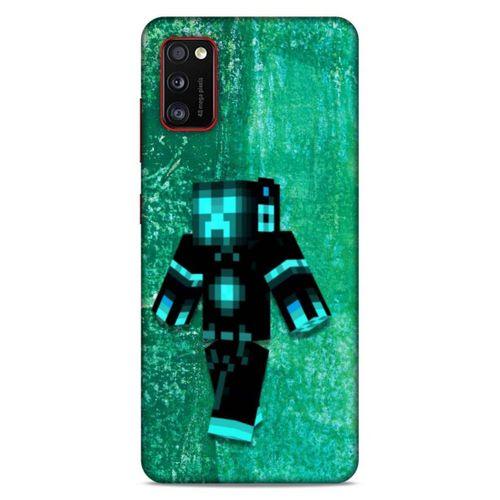 Lopard Samsung Galaxy A41 Uyumlu Kılıf PiXel (45) Liquid Air Kılıf Tron