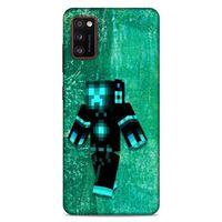 Lopard Samsung Galaxy A41 Uyumlu Kılıf PiXel (45) Liquid Air Kılıf Tron