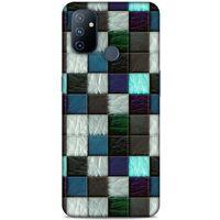 Huawei P40 Pro Kılıf Patchwork (46) Core Armor Kılıf Gri Cam Göbeği