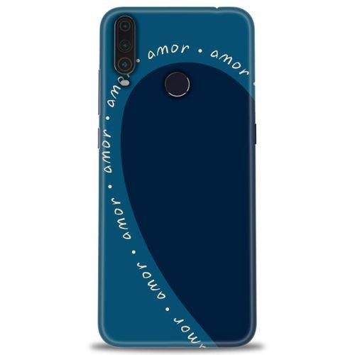 General Mobile GM 10 Kılıf HD Baskılı Kılıf - Amor Mavi + Tam Ekran Koruyucu