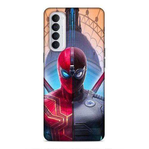Oppo Reno 4 Pro Uyumlu Kılıf BMovie (36) Glitter Kılıf Spider Man