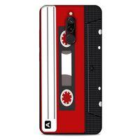 Retro (43) Desen Thin Fit Kılıf Renkli Xiaomi Redmi 8 Kılıf