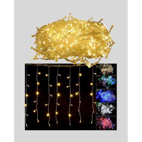 Saçaklı 4 Metre Perde Led