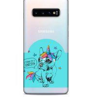 Zoologix (24) Samsung Galaxy S20 Ultra Şeffaf Kılıf Silikon Desenli