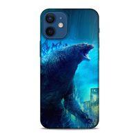 Apple iPhone 12 Mini Kılıf Dragons (33) Hybrid Kılıf Godzilla