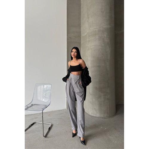 TASARIM PANTOLON - Gri