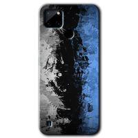 Realme C21 Kılıf Baskılı Arka Kapak - Abstract Wallpaper +Tam Ekran Koruyucu