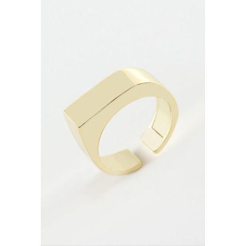 Dikdörtgen Metal Yüzük