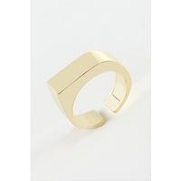 Dikdörtgen Metal Yüzük