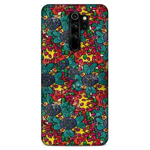 Lopard Xiaomi Redmi Note 8 Pro Uyumlu Kılıf Soyut Sanat (29) Baskılı Arka Koruma Kılıfı