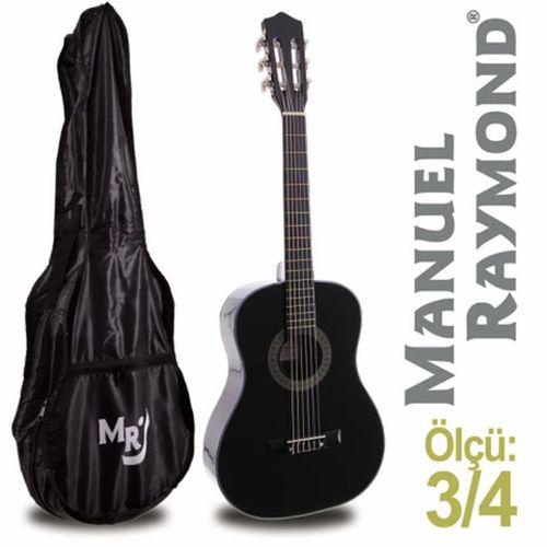 Klasik Gitar Junior Manuel Raymond MRC87BK  KILIF HEDİYE