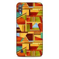 Lopard Samsung Galaxy M10 Uyumlu Kılıf Wood'X (46) Core Armor Kılıf Desenli